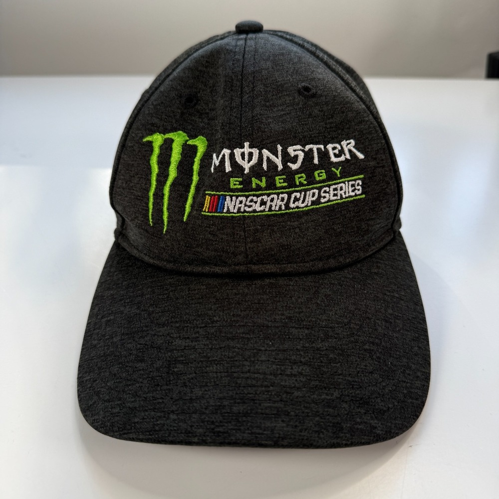 MONSTER ENERGY X NASCAR Cup Series New Era Hat Womens Fit Gray Racing